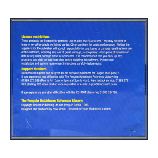 The Penguin Hutchinson Reference Library + True Space 2