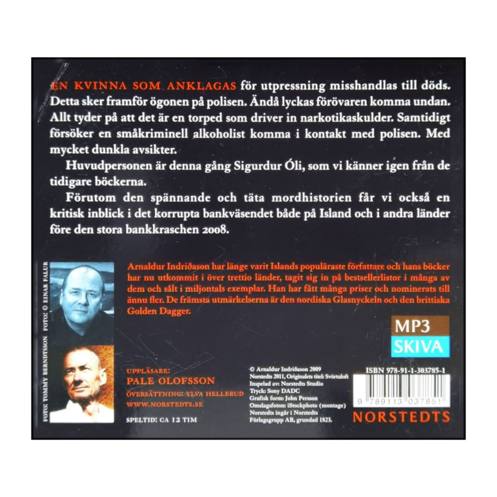Arnaldur Indriðason: Svart Himmel