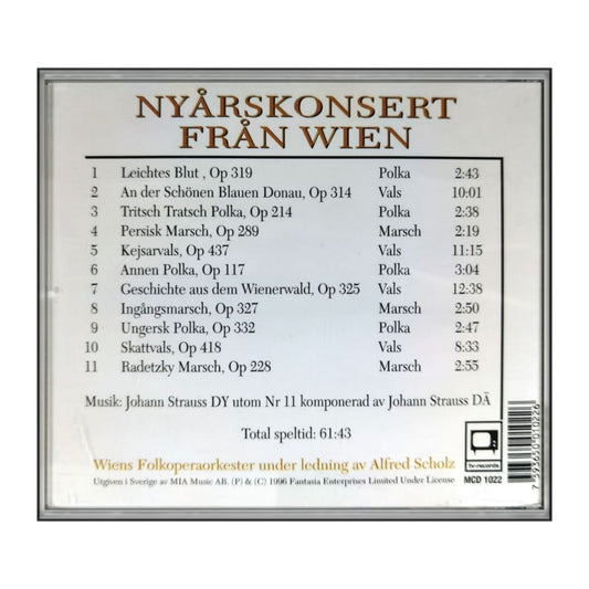 Alfred Scholz & Wiens Folkoperaorkester: Nyårskonsert Från Wien