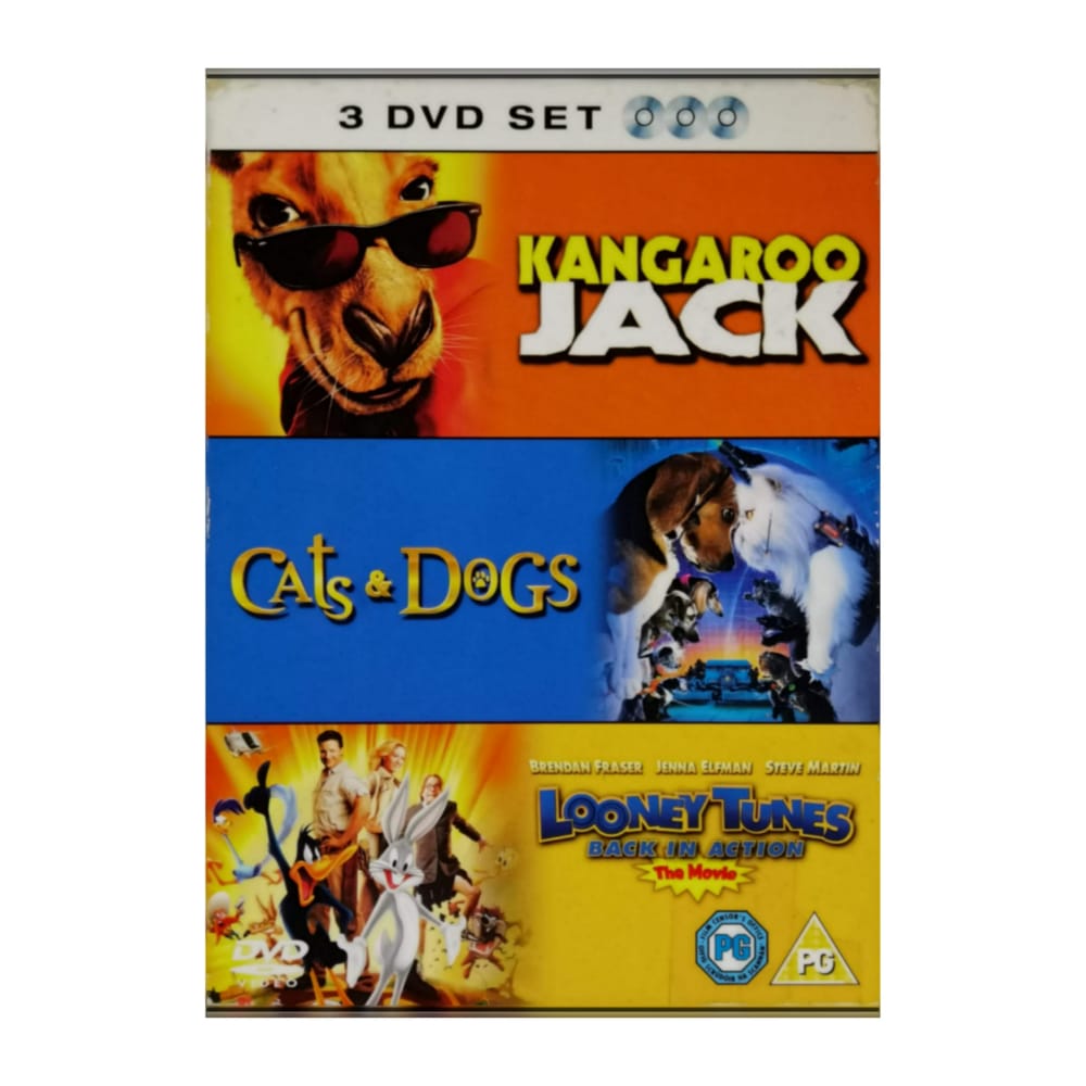 Kangaroo Jack + Cats & Dogs + Looney Tunes: Back In Action