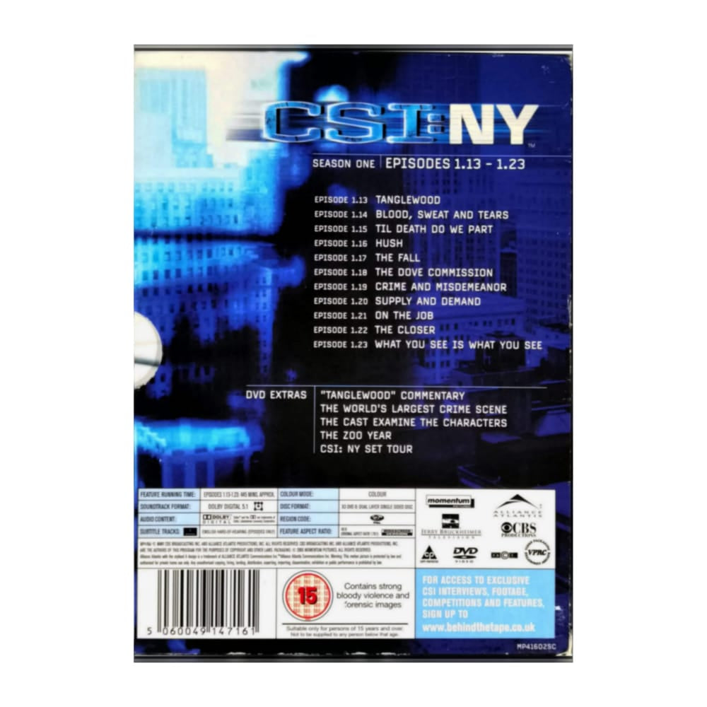 Csi: Crime Scene Investigation Ny 1 E13-23