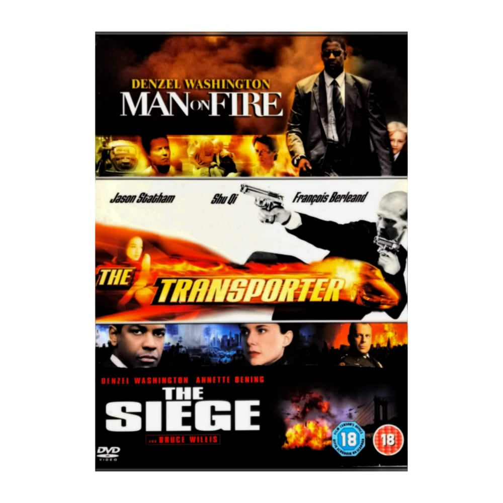 Man On Fire + Transporter + The Siege