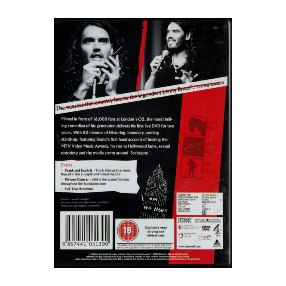 Russell Brand: Scandalous Live At The O2