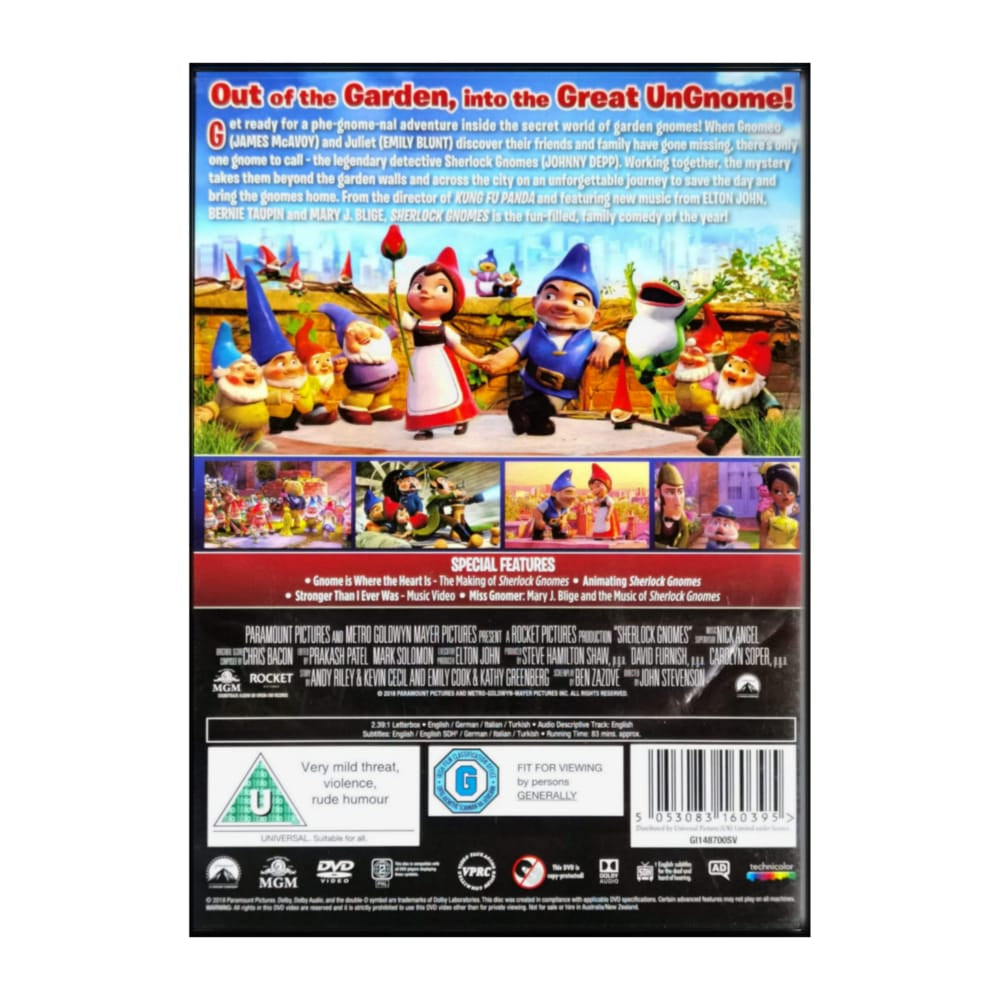 Gnomeo & Juliet: Sherlock Gnomes