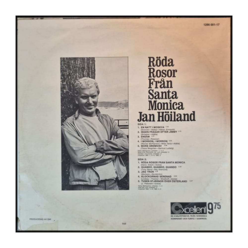 Jan Höiland: Röda Rosor Från Santa Monica