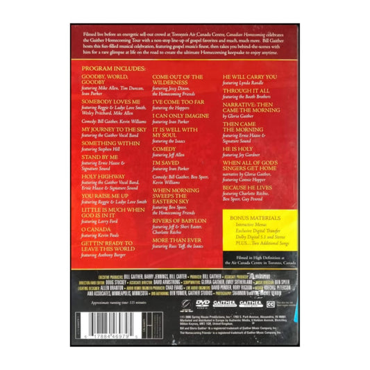 Bill & Gloria Gaither With Their Homecoming Friends: Canadian Homecoming