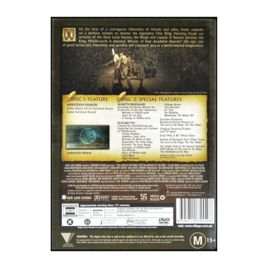 The Lord Of The Rings: The Fellowship Of The Ring