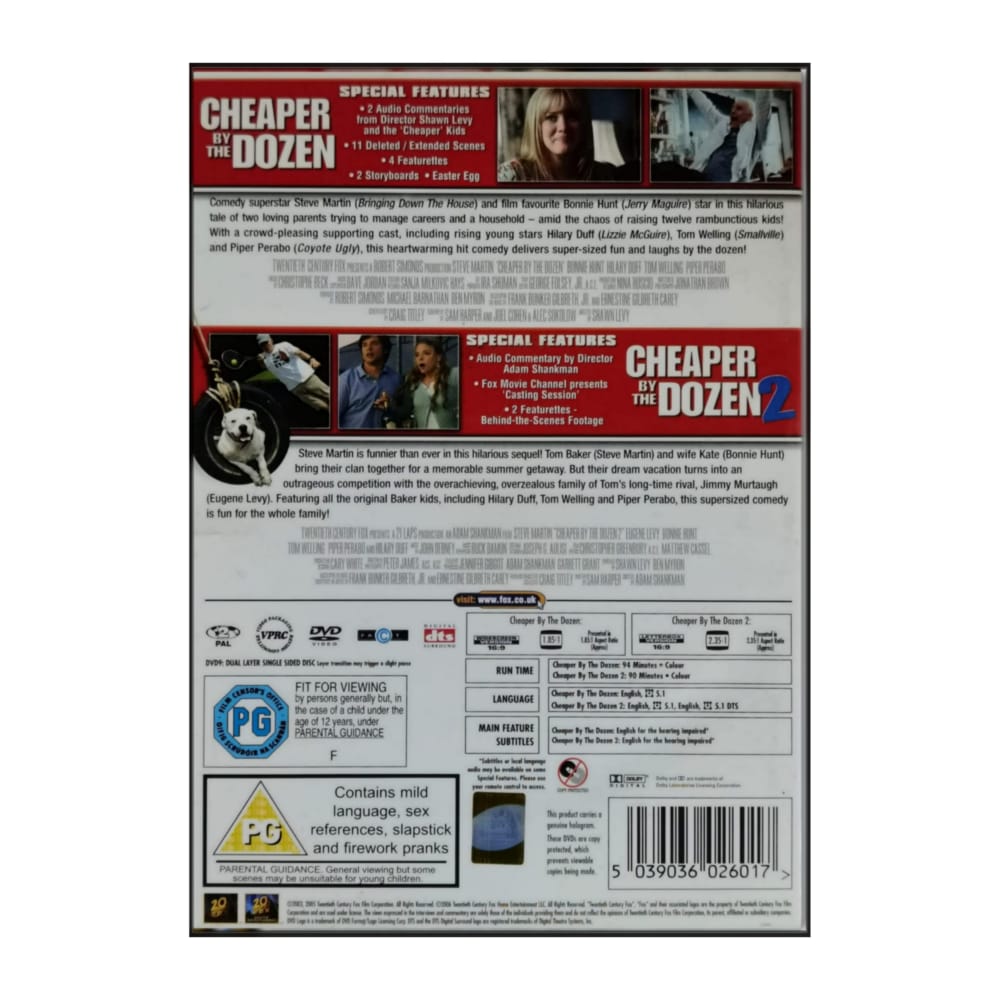 Cheaper By The Dozen 1-2