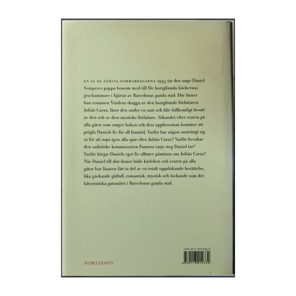 Carlos Ruiz Zafón: Vindens Skugga