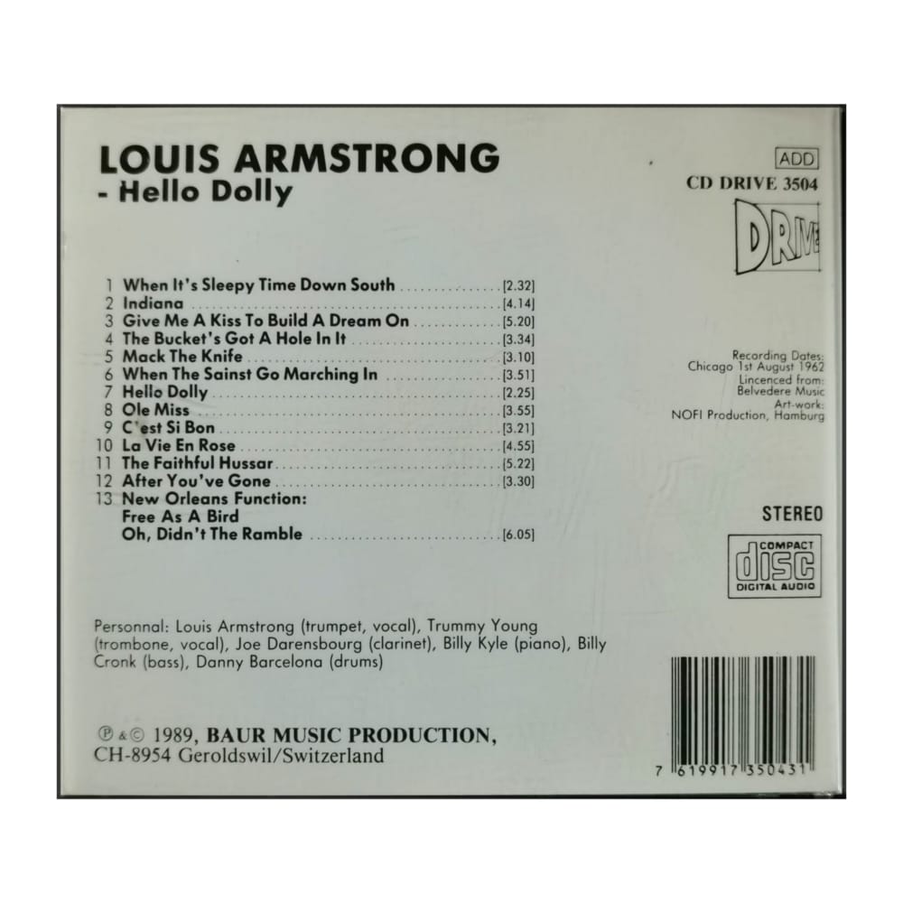 Louis Armstrong: Hello Dolly