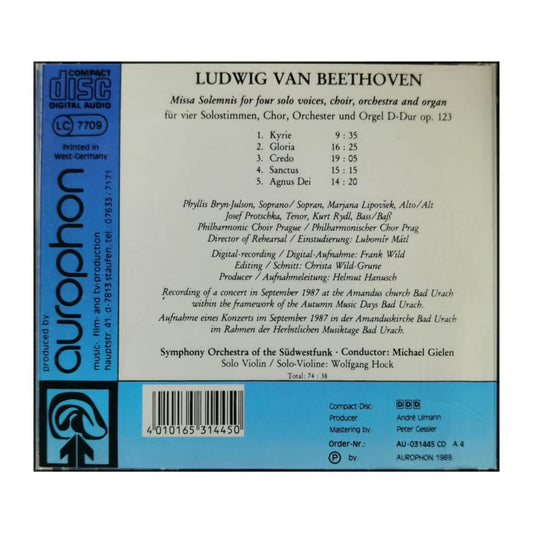 Ludwig Van Beethoven: Missa Solemnis