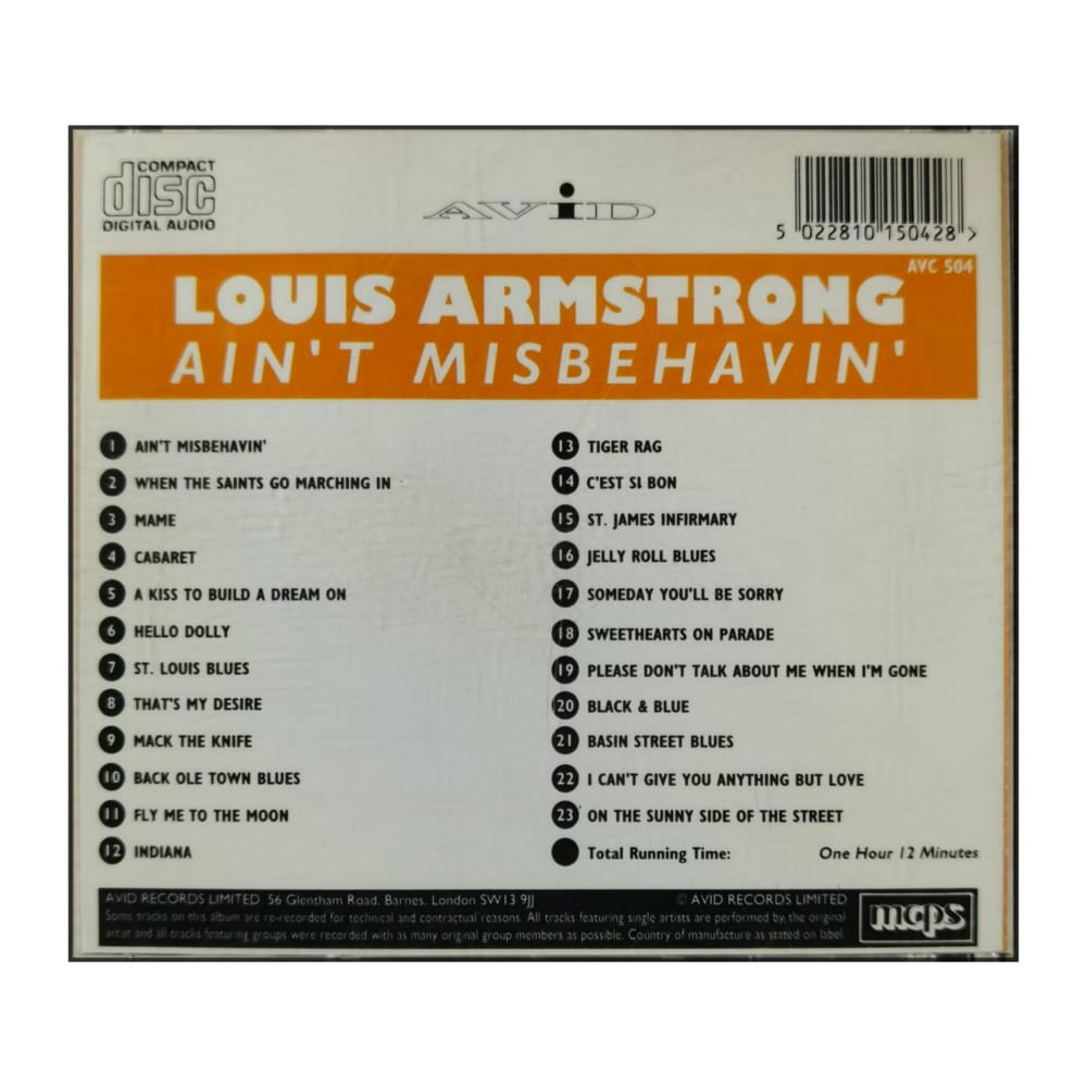Louis Armstrong: Aint Misbehavin