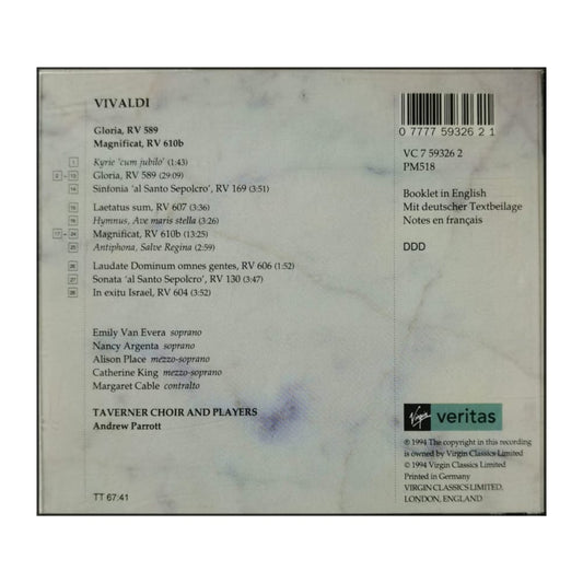 Andrew Parrott: Vivaldi Gloria Magnificat