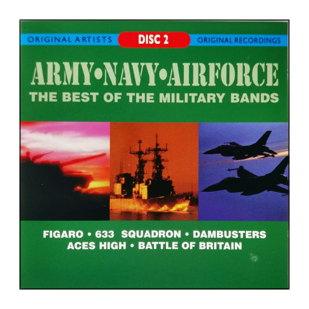 Army Navy Airforce: The Best Of The Military Bands Disc-2