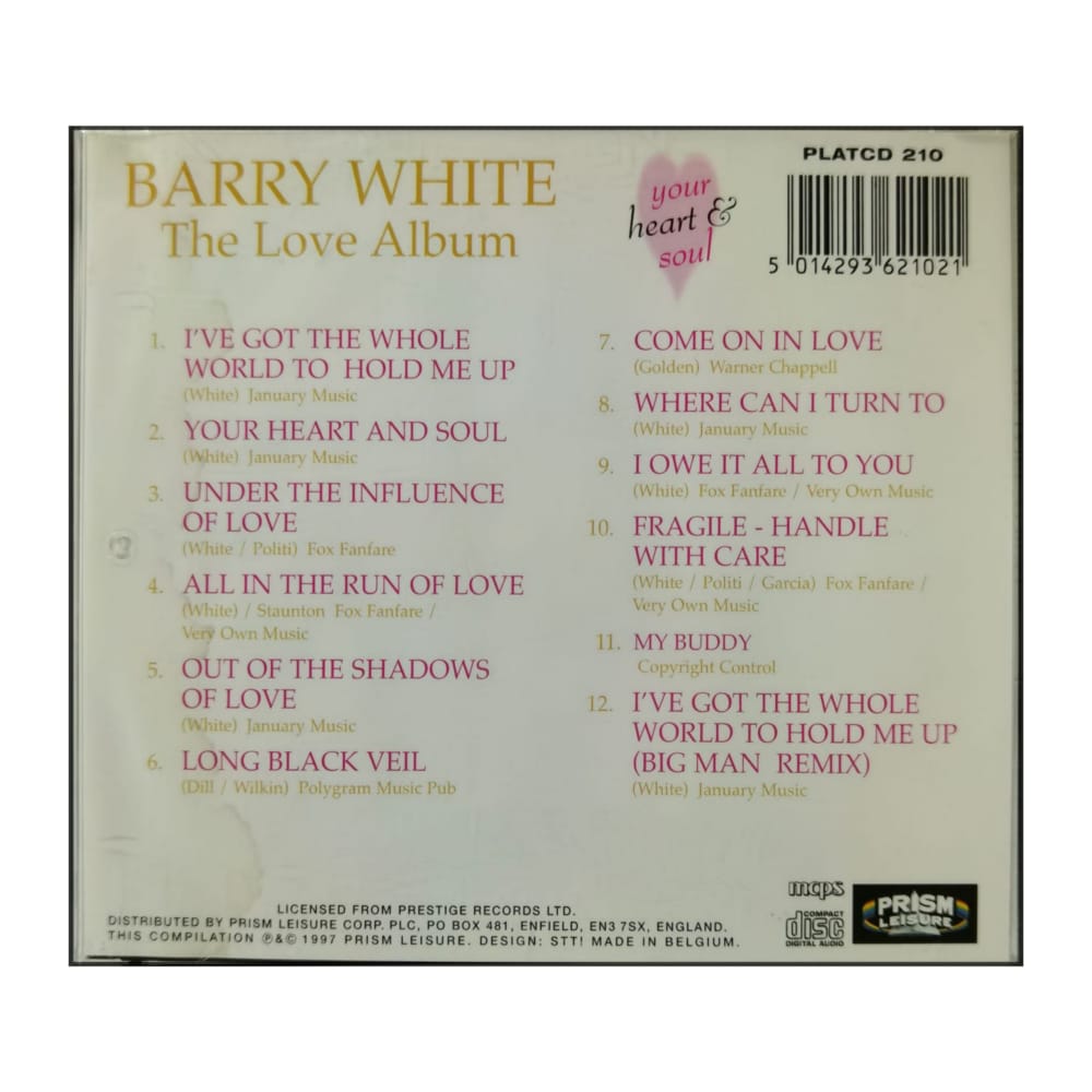 Barry White: Your Heart And Soul: The Love Album