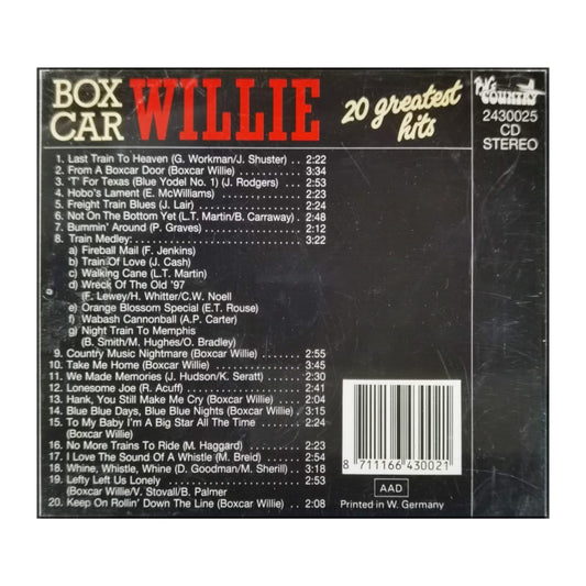 Boxcar Willie: 20 Greatest Hits