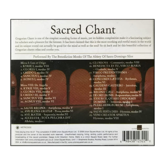 Gregorian Chants: Sacred Chant: A Beautiful Collection
