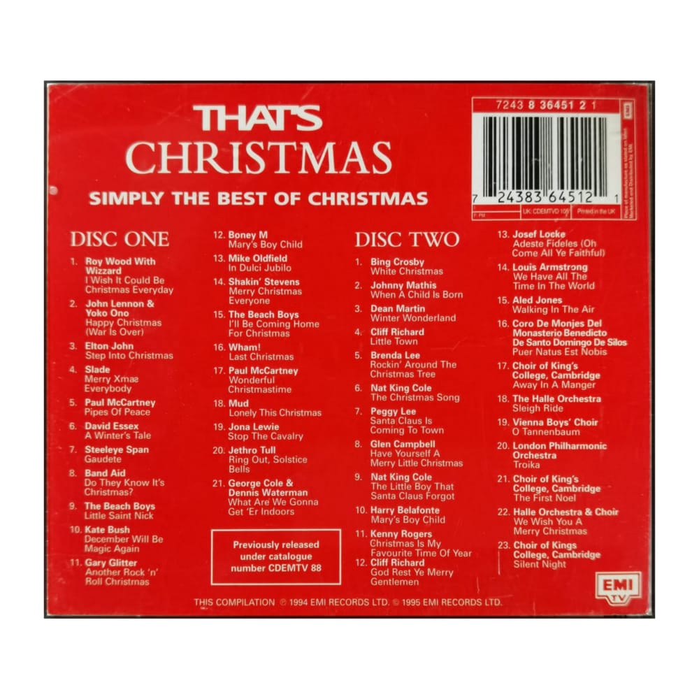 That'S Christmas: Simply The Best Of Christmas