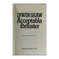 Irwin Shaw: Acceptabla Förluster