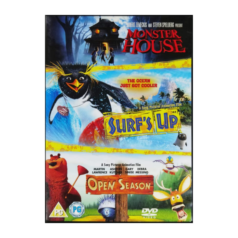 Monster House + Surf'S Up + Open Season