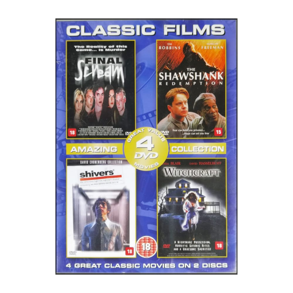 Final Scream + The Shawshank Redemption + Shivers + Witchcraft