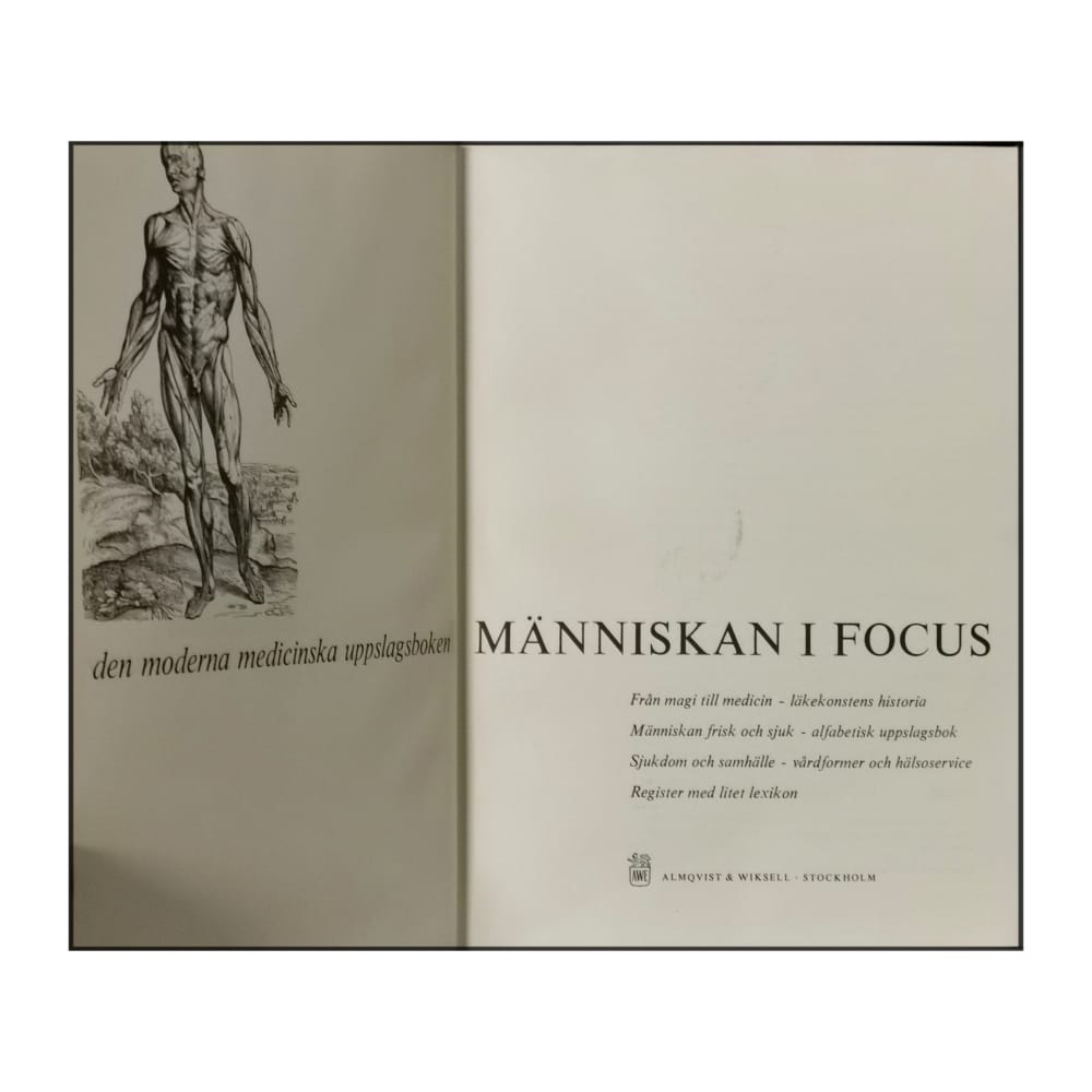 Focus Den Moderna Medicinska Uppslagsboken: Människan I Focus