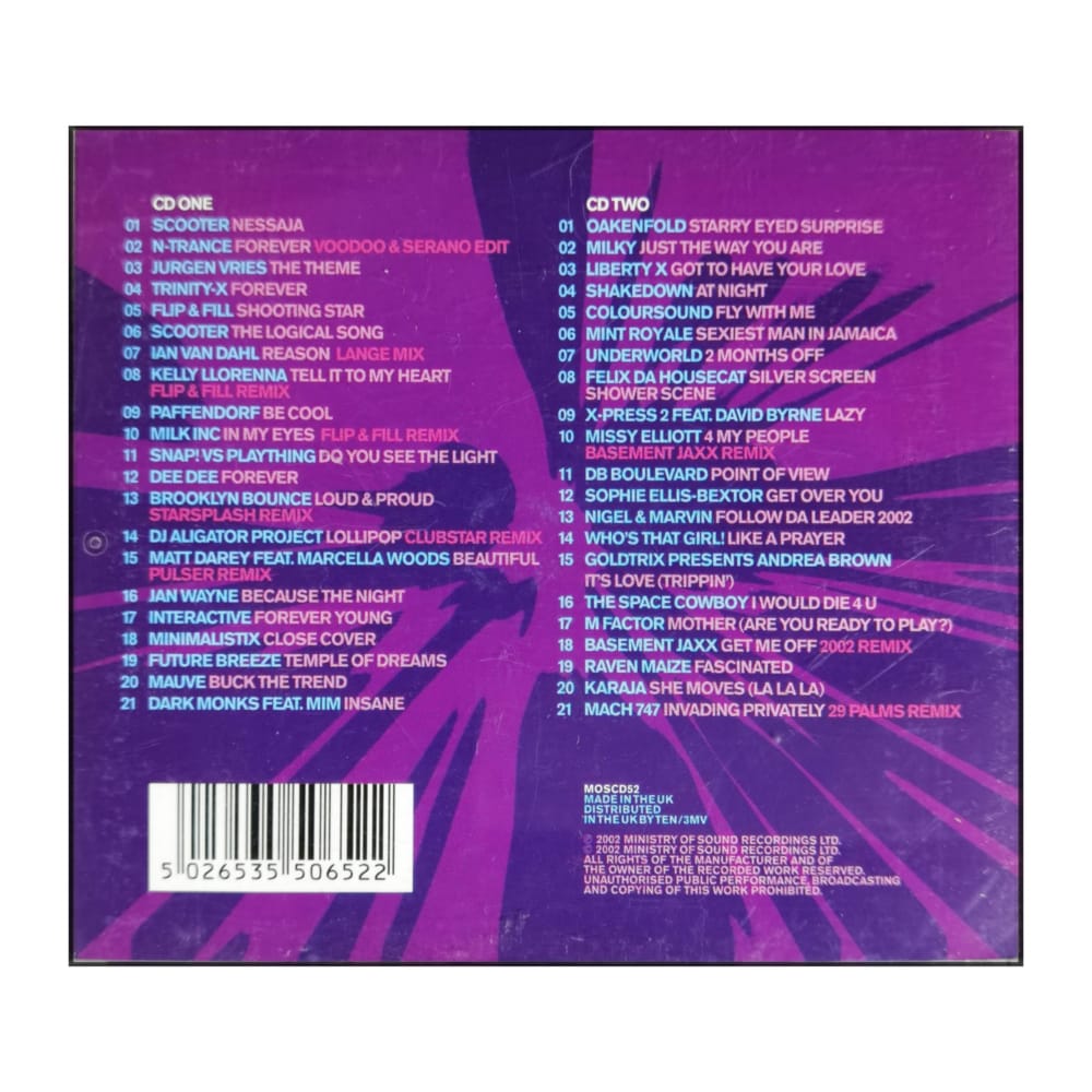 Ministry Of Sound: Dance Nation Anthems: The Clubland Experience