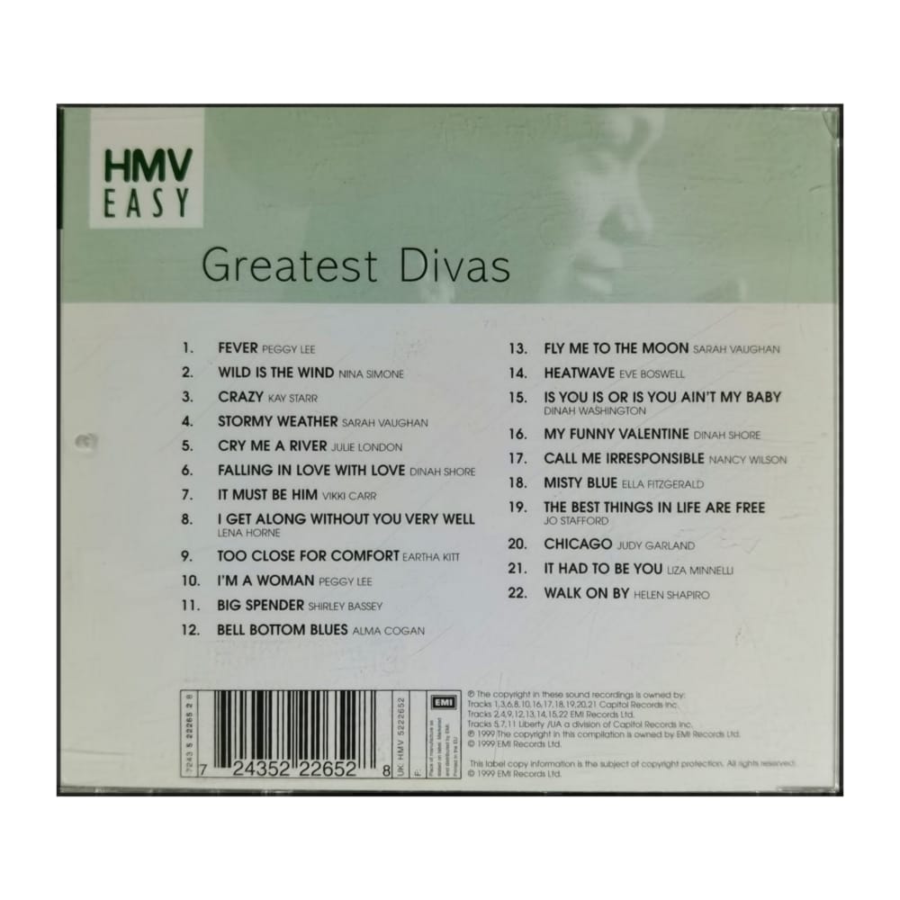 Hmv Easy: The Greatest Divas Collection