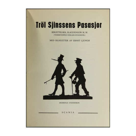 Ernhold Andersson: Tröl Sjinssens Pasasjor
