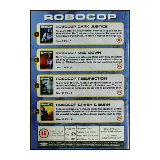 Robocop: Dark Justice + Meltdown + Resurrection + Crash & Burn