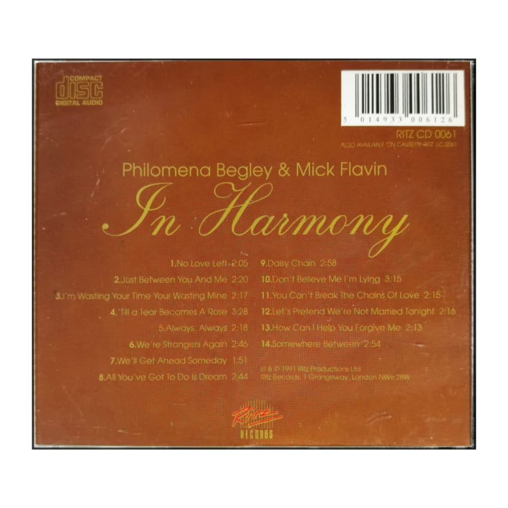 Philomena Begley & Mick Flavin: In Harmony