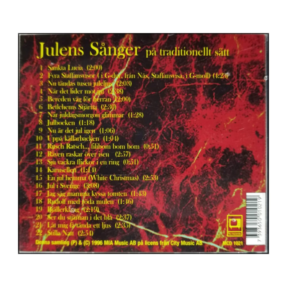 Julens Sånger På Traditionellt Sätt
