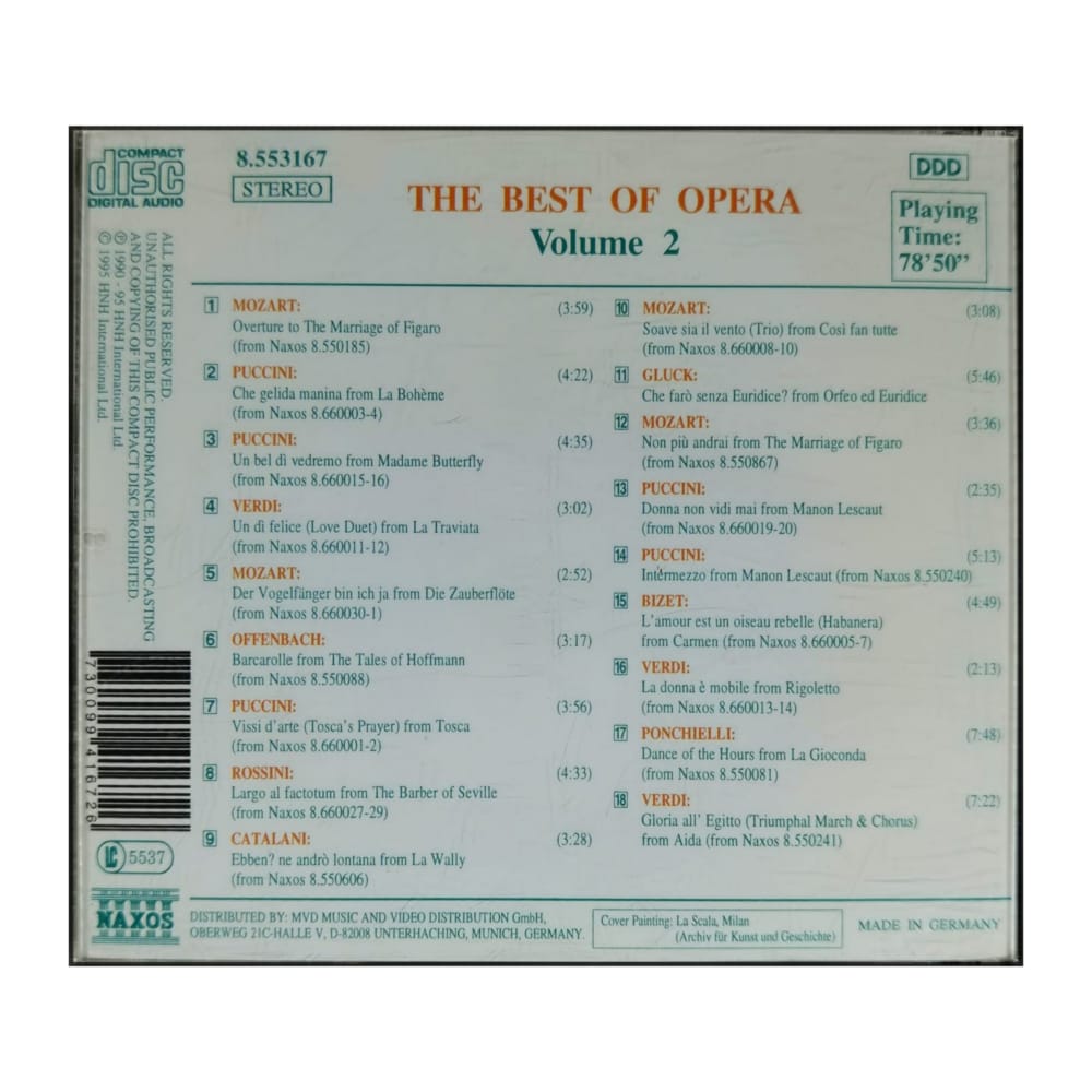 Naxos: The Best Of Opera V2