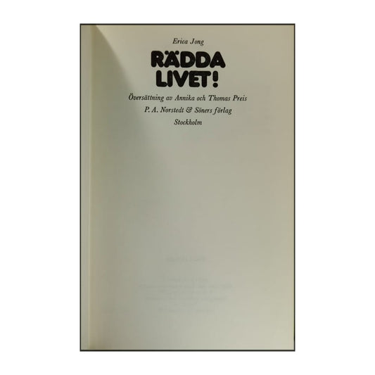 Erica Jog: Rädda Livet