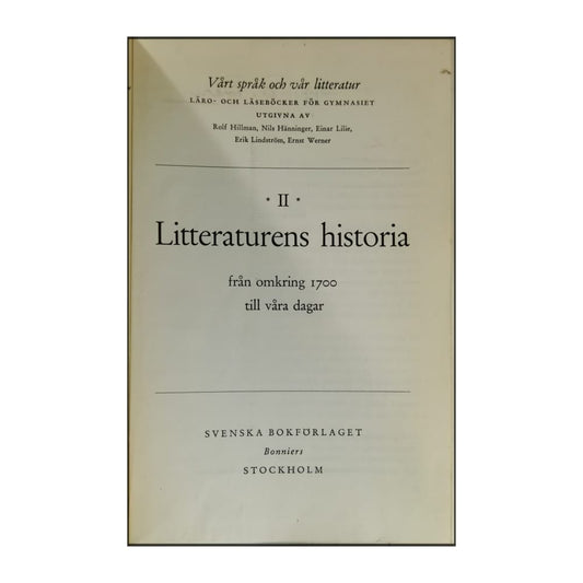 Vårt Språk Och Vår Litteratur 2