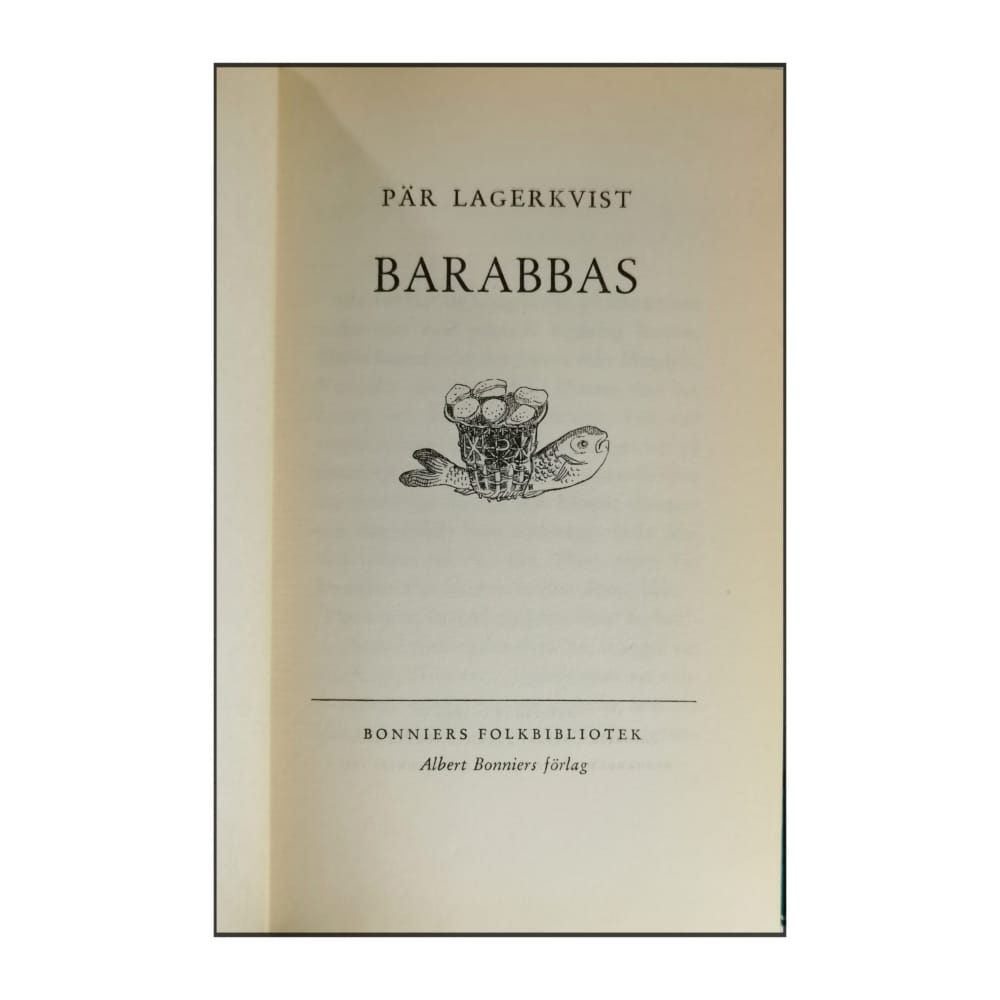 Pär Lagerkvist: Barabbas