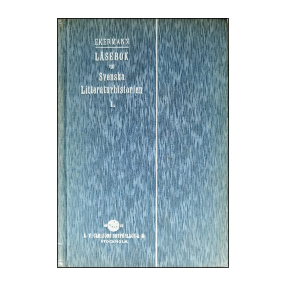 Läsbook Till Svenska Litteraturhistorien 1