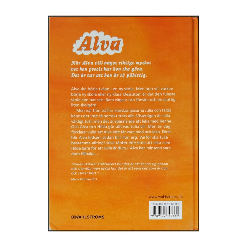 Pernilla Gesén: Alva Och Dum-Julia