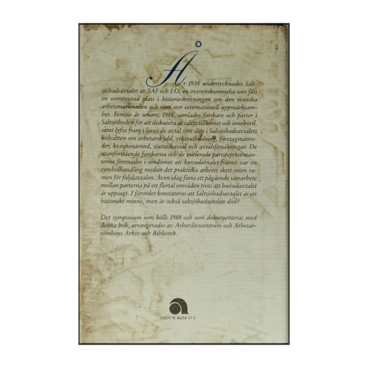 Saltsjöbadsavtalet 50 År