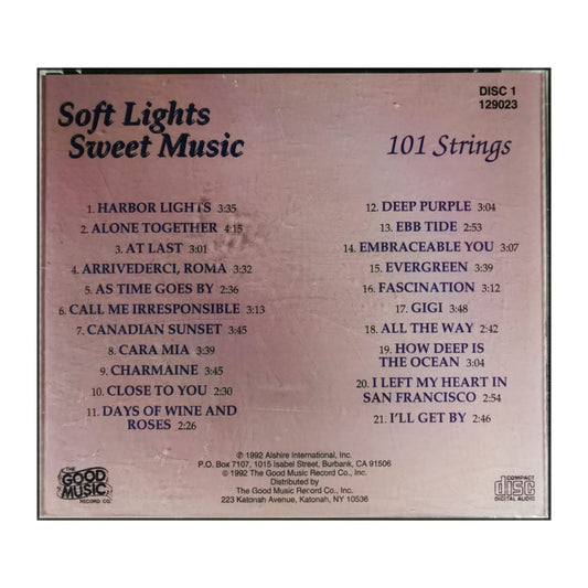 101 Strings: Soft Lights Sweet Music Disc-1