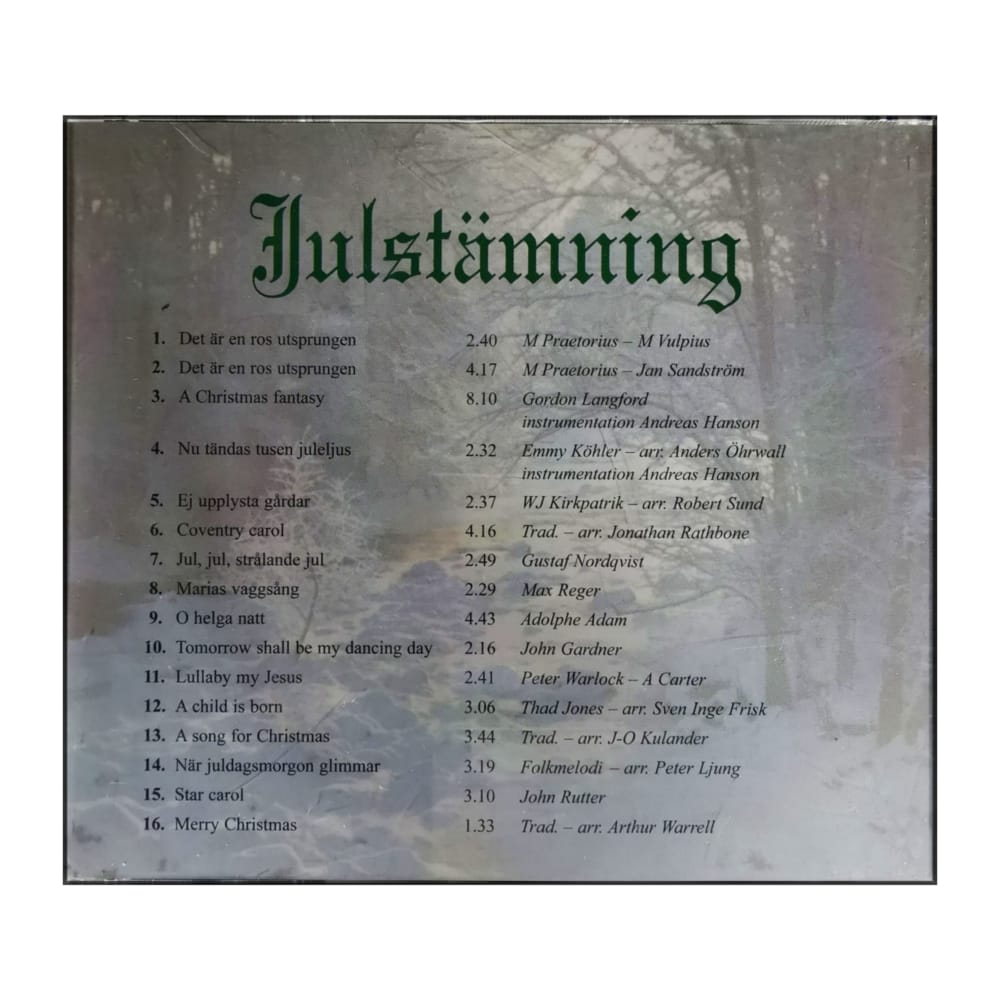 Anna-Lotta Larsson & Jesper Taube: Julstämning