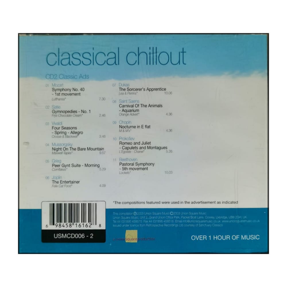 Classical Chillout Disc-2