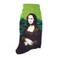 Mona Lisa (M-L) (Green) Socks