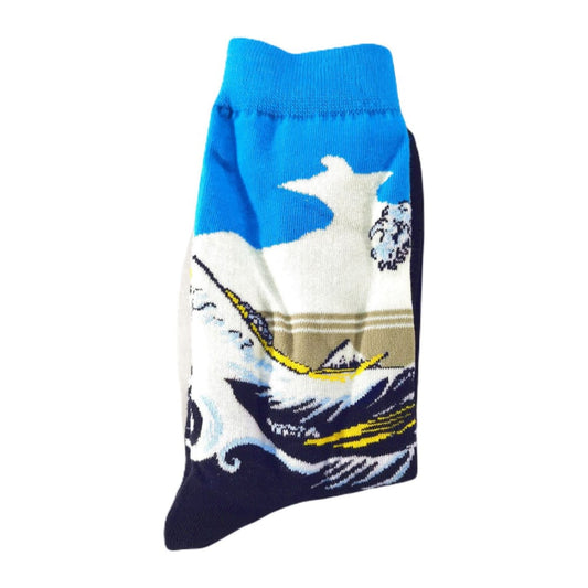 The Great Wave (M-L) Socks