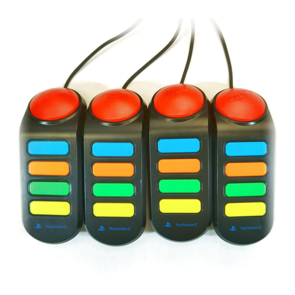 Playstation 2: Controller Buzz Wired Ps2 Sony