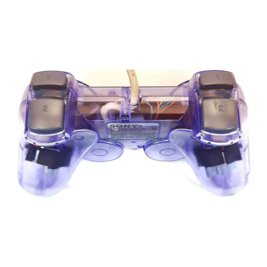 Playstation 1: Controller Wired Scph-110 (Purple Transparent) - Ps1 Sony