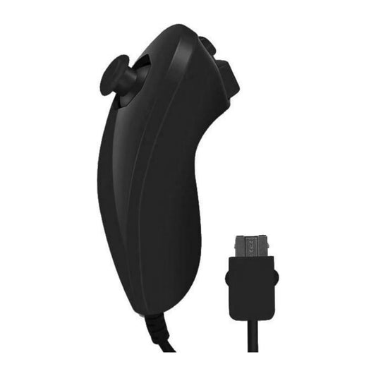 Nintendo Wii: Nunchuck Wired (Black)