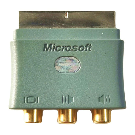 Xbox: Scart To Rca Adapter (Grey) Microsoft