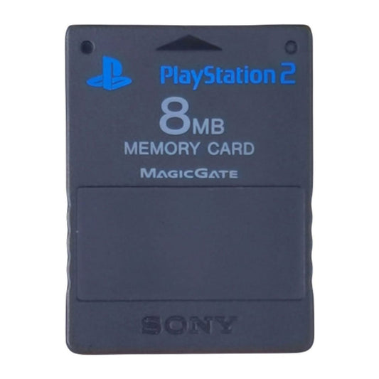 Playstation 2: Memory Card (8Mb) Scph-10020 06-02 (Black) Ps2 Sony