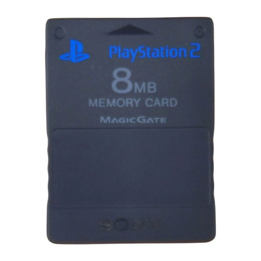 Playstation 2: Memory Card (8Mb) Scph-10020 01-03 (Black) Ps2 Sony